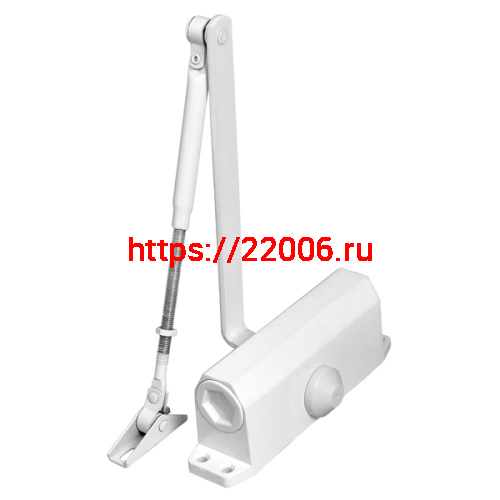 Доводчик Punto (Пунто) дверной SDC2040 (SD-2040) WH 55-80 кг (белый)