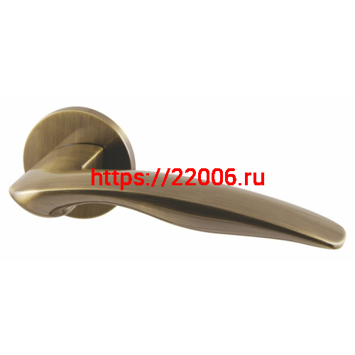 Ручка Armadillo (Армадилло) раздельная R.URS52.WAVE (WAVE URS) AB-7 бронза