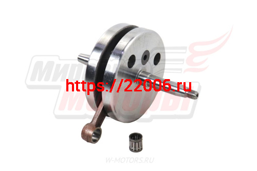 Коленвал Минск 6В (ТИП B: под 2 подш 204 + 1 подш 303 + 1 короткая шейка) фото 3 Коленвал Минск 6В (ТИП B: под 2 подш 204 + 1 подш 303 + 1 короткая шейка) фото 3