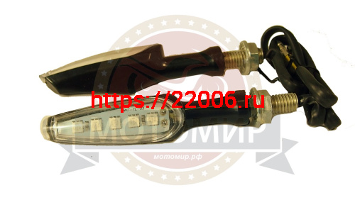 Боковой фонарь (LED) (компл. - 1 пар) WKT-TL-03 черный фото 2 Боковой фонарь (LED) (компл. - 1 пар) WKT-TL-03 черный фото 2