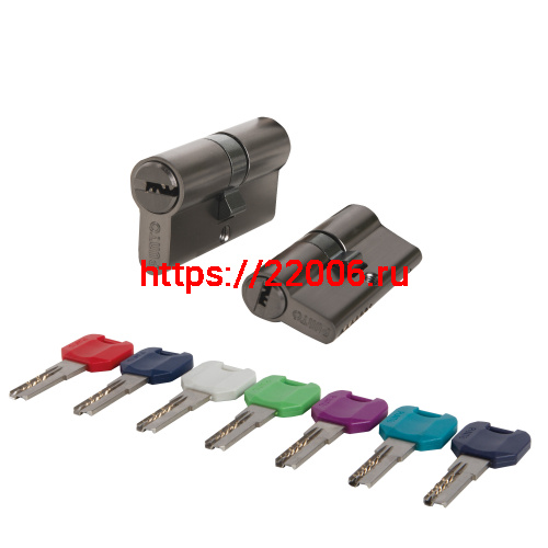 Цилиндровый Punto (Пунто) механизм MaxPro7000Key 52mm (21+10+21) GR графит 7key