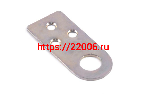 Проушины skobis (СКОБИС) ушко прямое 70х30 (70х30х2) цинк белый