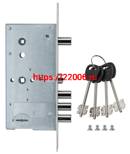 Замок Guardian (Гардиан) врезной сувальдный с задвижкой и защёлкой ЗВ 50.15, 4 кл. /123:159/ фото 3 Замок Guardian (Гардиан) врезной сувальдный с задвижкой и защёлкой ЗВ 50.15, 4 кл. /123:159/ фото 3