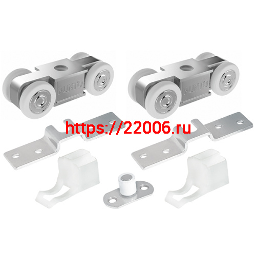 Комплект роликов Punto (Пунто) для раздвижных дверей SLD.SoftLine.SET.rollers/55-4 (Soft LINE 55/4)