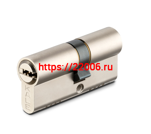 Цилиндровый Kale kilit (Кале килит) механизм 164 OBS SNE/90 (40+10+40) mm никель 5 кл. new фото 3