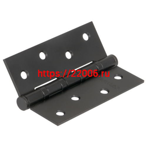 Петля Fuaro (Фуаро) универсальная IN4400U BL (4BB 100x75x2,5) черный матовый Петля Fuaro (Фуаро) универсальная IN4400U BL (4BB 100x75x2,5) черный матовый