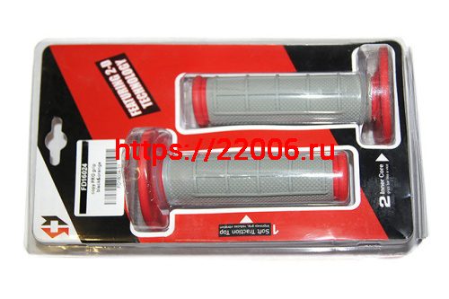 Ручки руля COPY PRO серо-красные Ручки руля COPY PRO серо-красные