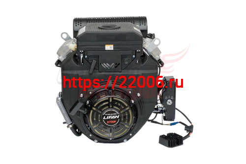 Двигатель LIFAN 27 л.с. 2V78F-2A PRO(+ВАРИАТОР)(эл+ручн.ст-р)+катушка 240Вт; S-вал(прямой 25мм)