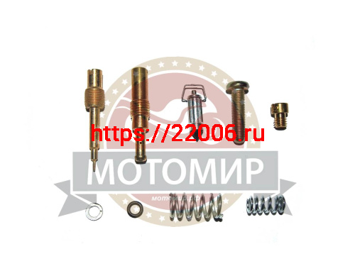 Ремкомплект карбюратора 4х такт. 139QMB 80см3 (жиклеры+прокладка) фото 2 Ремкомплект карбюратора 4х такт. 139QMB 80см3 (жиклеры+прокладка) фото 2