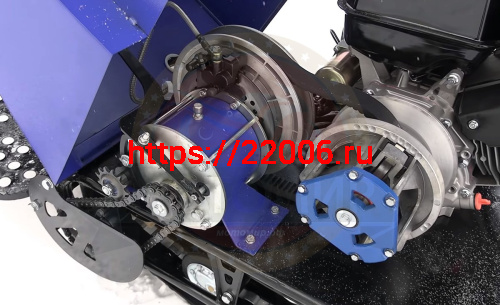 Мотобуксировщик с лыжным модулем 20 л.с, С РЕВЕРСОМ ЛИДЕР-3H-4Т-20АП, LONG ГИДРАВЛ., РЫЧАЖ, ПОДОГРЕВ фото 3