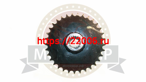 Звезда 26 зуб. (520) цепи, 15.875шаг, h31мм, на вал шлицевой от Бурана, мотобуксировщик Звезда 26 зуб. (520) цепи, 15.875шаг, h31мм, на вал шлицевой от Бурана, мотобуксировщик