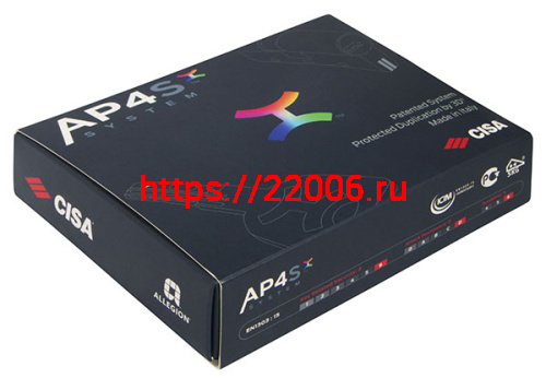 Цилиндровый Cisa (Чиза) механизм AP4S 0P3S1-13.66 (70 мм/30+10+30), ЛАТУНЬ фото 2