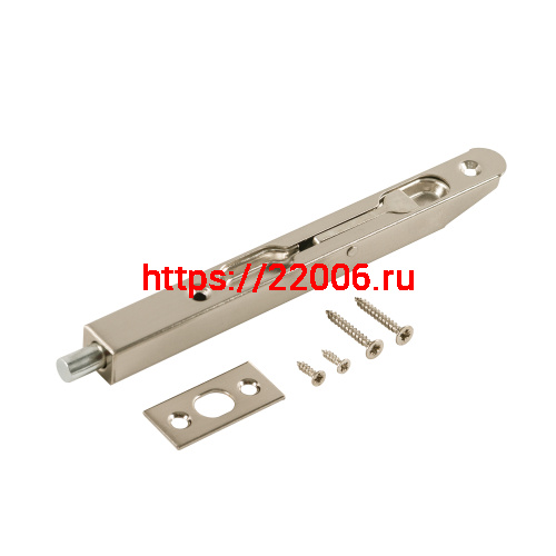 Торцевой Ajax (Аякс) упор RIGEL-FB 160/R SN мат.никель