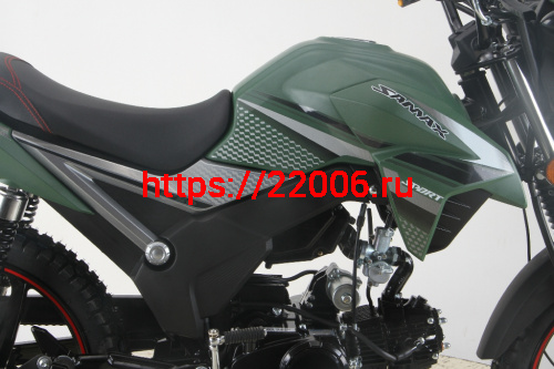 Мопед Alpha SA Max (Тюнинг) (багажник зад,диск.тормоз перед.,обтекат. фары,LED фара) ЧЕРНЫЙ фото 18