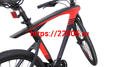Велосипед 27,5" CITY LEGEND, ригид, алюмин. рама и вилка, 24 скорости, SHIMANO, WANDA 27,5"х1,75" фото 2