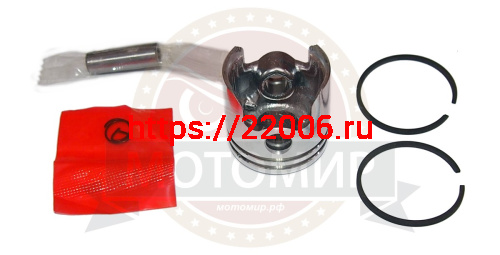 Поршень мотокосы FZ 33 мм. (кольца, палец, стопор. кольца) Поршень мотокосы FZ 33 мм. (кольца, палец, стопор. кольца)