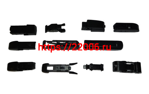 Щетки стеклоочистителя METO бескаркасные, для ЛАДА ВЕСТА, 600 мм + 450 мм фото 3