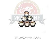 Ролик вариатора (компл 6 шт.) 16х13  5,5 гр GY6-50, 139QMB, Хонда DIO