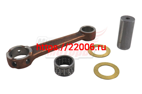 Шатун Буран коленвала НО в сборе (ВГШ и НГШ с припуском 0,05мм) Шатун Буран коленвала НО в сборе (ВГШ и НГШ с припуском 0,05мм)