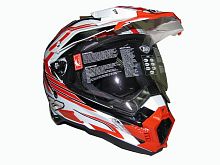 Мотошлем THH TX-27№1 white/red (L)