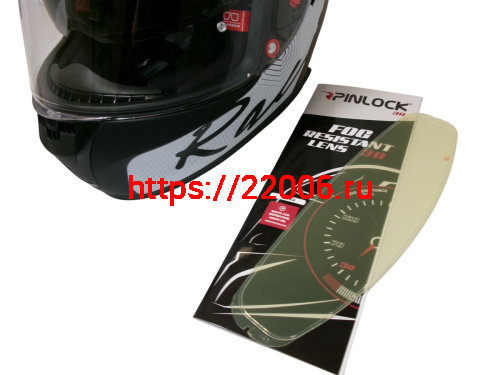 Шлем TVS RACING (Индия) STREET D/V DULL BLACK RED размер M, + пинлок в комплекте, очки фото 8