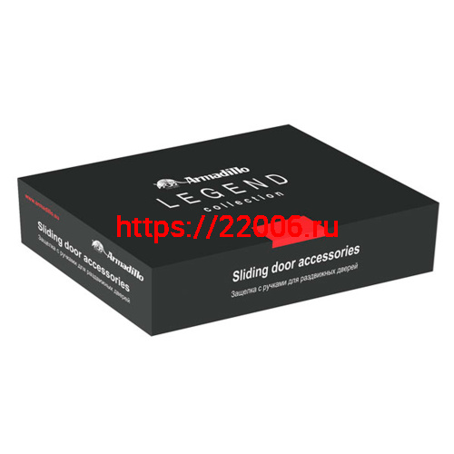 Набор Armadillo (Армадилло) для раздвижных дверей SH.LD152.KIT011-BK (SH011-BK) SG-1 матовое золото фото 3