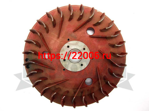 Маховик Дизель 186 (186FS-05102) вращение против часовой, С венцом фото 2