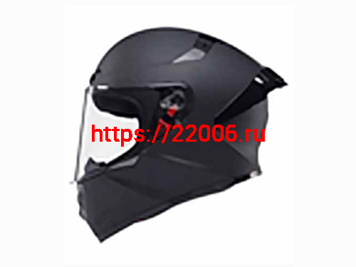 Мотошлем VIRTUE MD-821 закрытый черный матовый (XL)