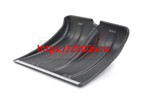 Лопата снегоуборочная 380*365мм "Метель №1" (оцинк. планка, без черенка)