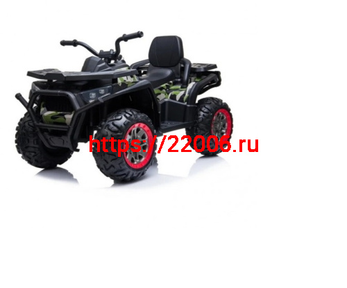 Электроквадрацикл одноместный 2*35W,7Ah,12V USB,MP3,свет перед/зад micro-CD вход