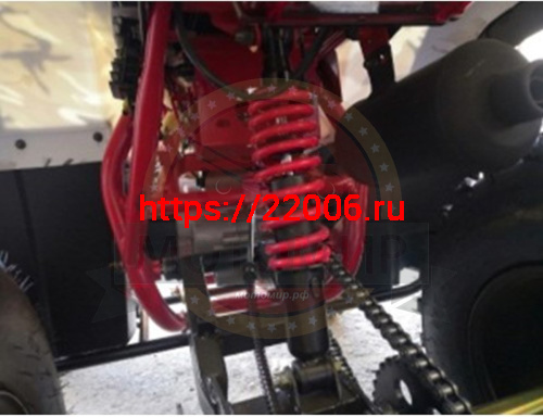 Амортизатор задний (L-300mm, D1-10mm, H1-30mm, D2-10mm, H2-30mm) АТВ с колесами 10"