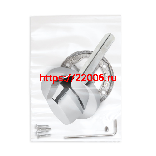 Ручка Fuaro (Фуаро) поворотная BKW8x75.R.RLR52 CP-8 хром фото 2