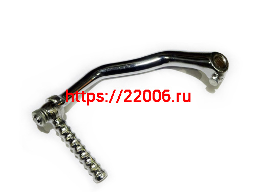 Кикстартер Альфа Vortex Wildcat  (d13мм) (двойной загиб, откидывеся валик)