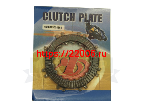 Диск сцепления 139 FMB/147FMF/152FMH Альфа "Zodiak" Шторм, Динго 125 (полуавтомат) (компл 3шт) Диск сцепления 139 FMB/147FMF/152FMH Альфа "Zodiak" Шторм, Динго 125 (полуавтомат) (компл 3шт)