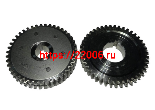 Шестерни вала балансирного СВВ250, CG250 (пара) (166FMM) (НАБОР) фото 2