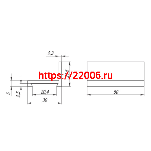 Монтажный уголок Armadillo (Армадилло) для верхней направляющей Comfort R фото 2 Монтажный уголок Armadillo (Армадилло) для верхней направляющей Comfort R фото 2