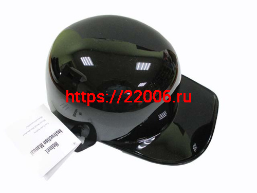 Мотошлем кепка (черный) (L)