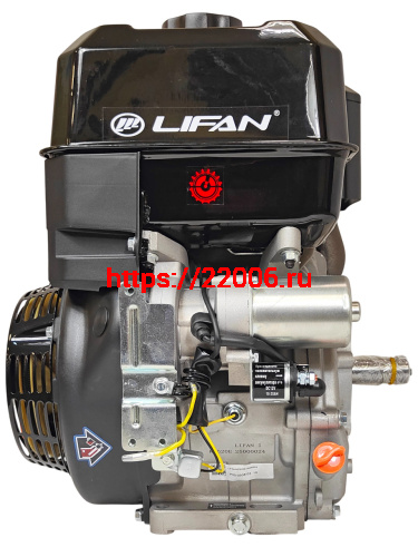 Двигатель LIFAN 25 л.с. KP 520E  ЭЛ.СТАРТЕР с катушкой освещения 12В 18А 216Вт фото 3