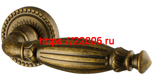 Ручка Armadillo (Армадилло) раздельная R.CL55.Bella (Bella CL2) OB-13 античная бронза