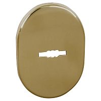 Накладка Fuaro (Фуаро) на сувальдный замок ESC.S.SF/OV.475 (ESC 475) GP латунь