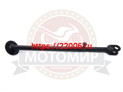 Подставка боковая Урал черная (нерегулируемая)