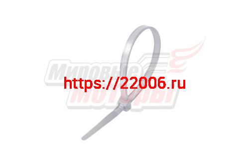 Хомут нейлоновый 3,6*200 мм белый (уп=100 шт.)