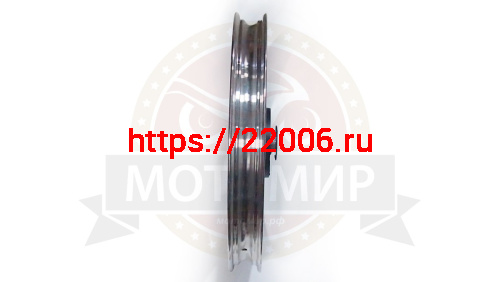 Обод 17" задний литой, барабан. тормоз 1,6-17  Альфа, FORESTER STREET черный (НАБОР) фото 3