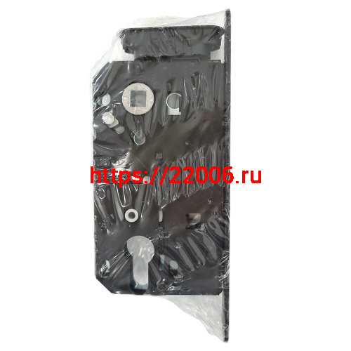 Замок Bonaiti (Бонаити) межкомнатный магнитный под цилиндр B-FORTY №68 с отв. пл. F45 (черный), планка 190 мм фото 2