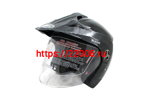 Мотошлем YM-621 черный