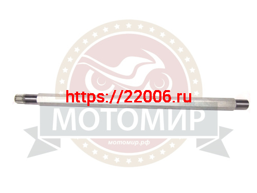 Вал ведущий Тайга голый 500 ст.о. 18 шлицов (мелкий шлиц) (С40200005) Вал ведущий Тайга голый 500 ст.о. 18 шлицов (мелкий шлиц) (С40200005)
