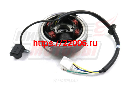 Зажигание в сборе с маховиком 1P47FMD,1P47FME,1P52FMH (70,90,110cc с реверсом) фото 2