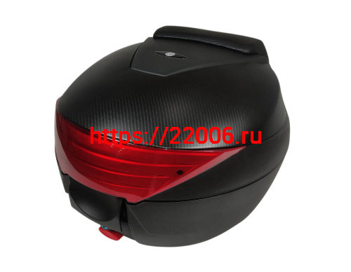 Кофр багажный мото задний CIGNA E-29 29л черный