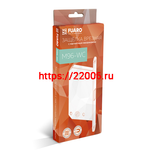 Защелка Fuaro (Фуаро) врезная MAGNM96WC-50 (M96WC-50) SG мат.золото фото 2