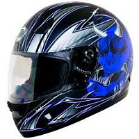 Мотошлем THH TS-38 №5  black/blue (L)